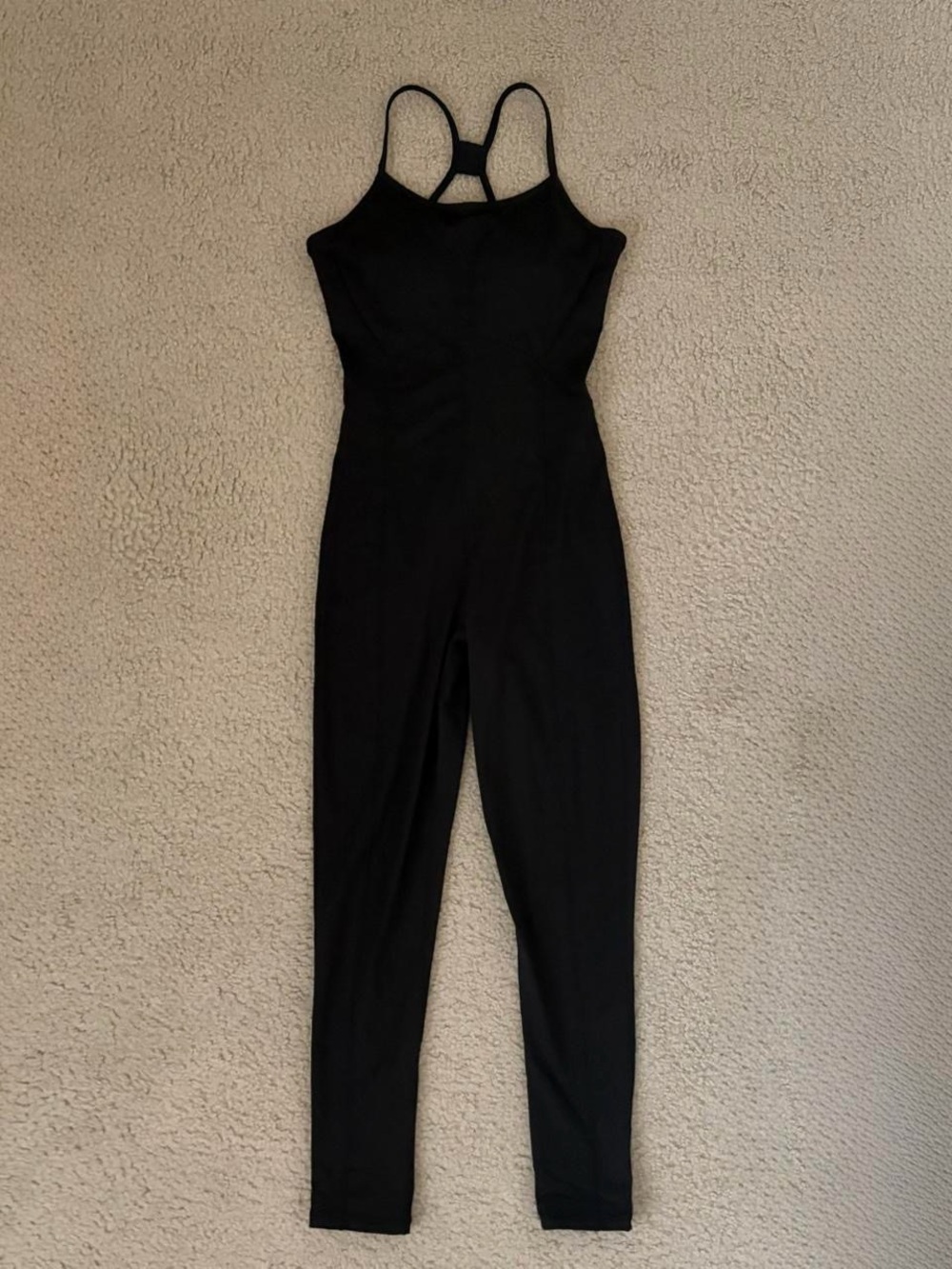 Women's Black Active Jumpsuit - Slim Fit